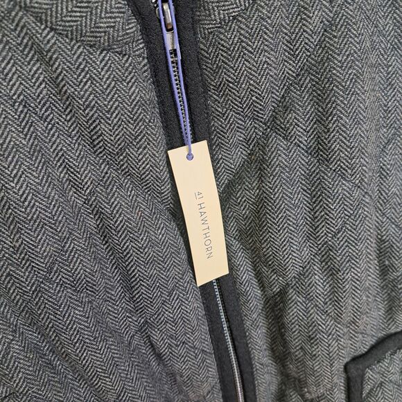 41 Hawthorn Vest Womens Medium Grey Quilted Full Zip Pockets Outdoors NWT - Picture 3 of 8